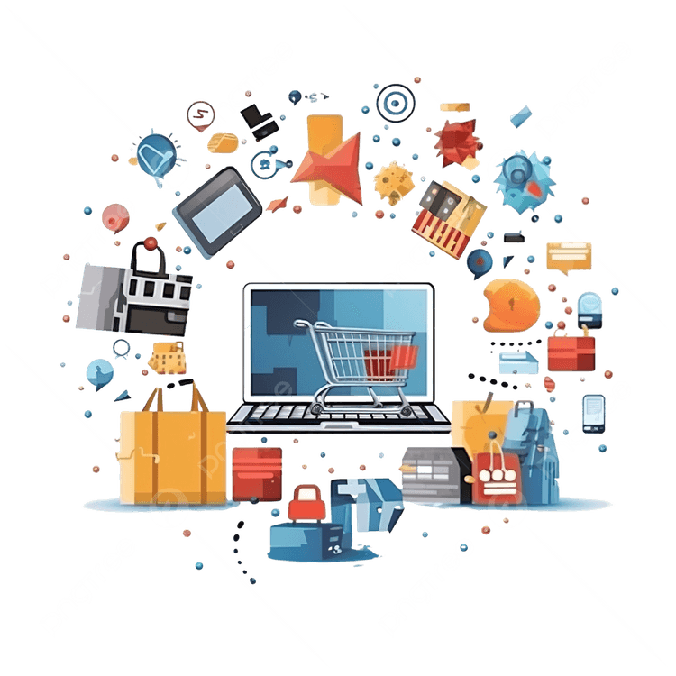 Hand holding phone with digital marketing services